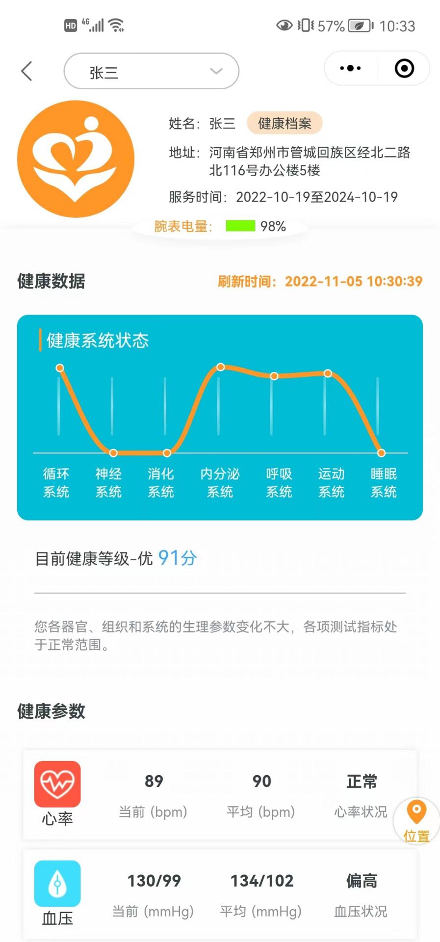 居家养老安全监护系统V1.0